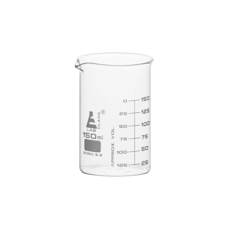 VASO PRECIPITADO DE VIDRIO ASTM 150ML EISCO