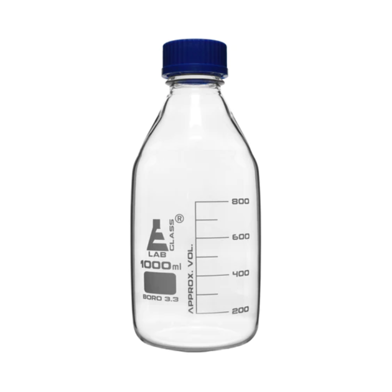 BOTELLA GRADUADA PARA MEDIOS GL45 1000ML EISCO