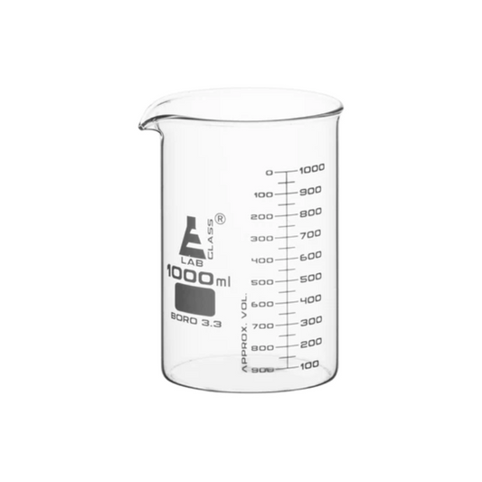 VASO PRECIPITADO DE VIDRIO ASTM 1000ML EISCO