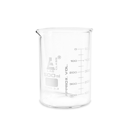 VASO PRECIPITADO DE VIDRIO ASTM 500ML EISCO