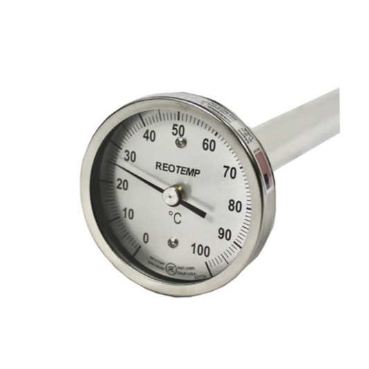 TERMOMETRO RESPUESTA RAPIDA O-100°C VASTAGO 150CM REOTEMP