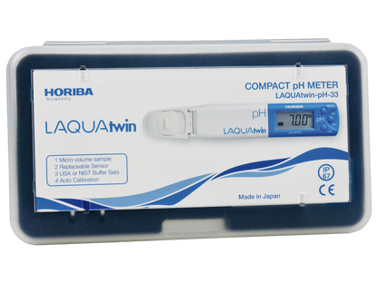 MEDIDOR DE PH/MV/°C 0.0 A 14.0 LAQUATWIN HORIBA