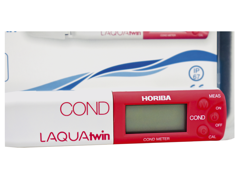 MEDIDOR DE CONDUCTIVIDAD/TDS/°C LAQUATWIN HORIBA