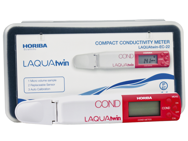 MEDIDOR DE CONDUCTIVIDAD/°C LAQUATWIN HORIBA