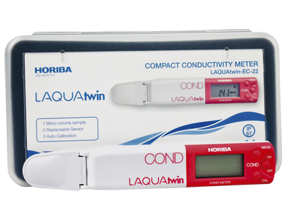 MEDIDOR DE CONDUCTIVIDAD/°C LAQUATWIN HORIBA