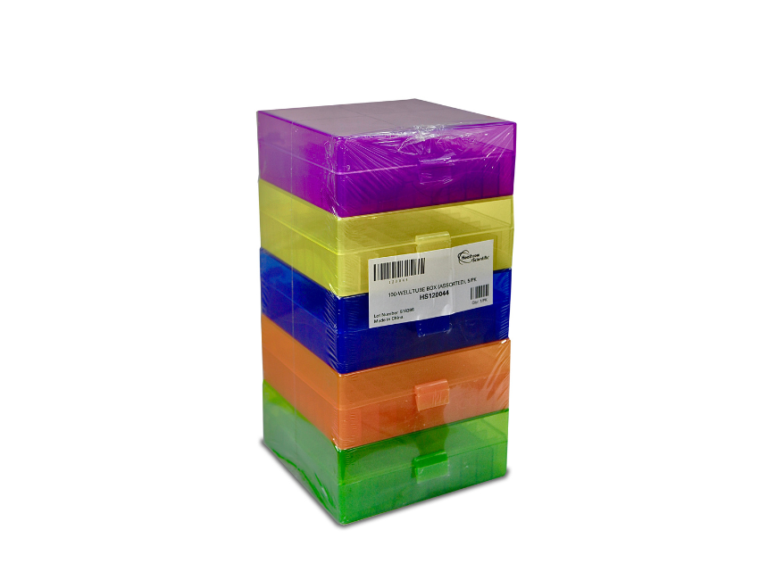 GRADILLA PARA 100 MICROTUBOS DE COLORES PK/5 HEATHROW