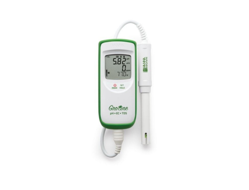 MEDIDOR MULTIPARAMETRO PH/CE/TDS/°C GROLINE CON HANNA