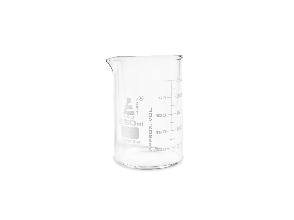 VASO PRECIPITADO DE VIDRIO ASTM 250ML EISCO