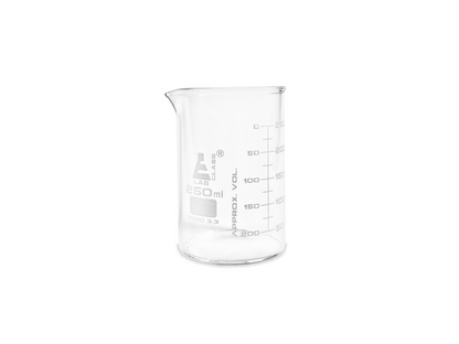 VASO PRECIPITADO DE VIDRIO ASTM 250ML EISCO