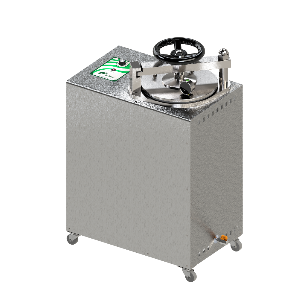 AUTOCLAVE INOXIDABLE MANUAL 40LT 30X60CM 132°C   FELISA