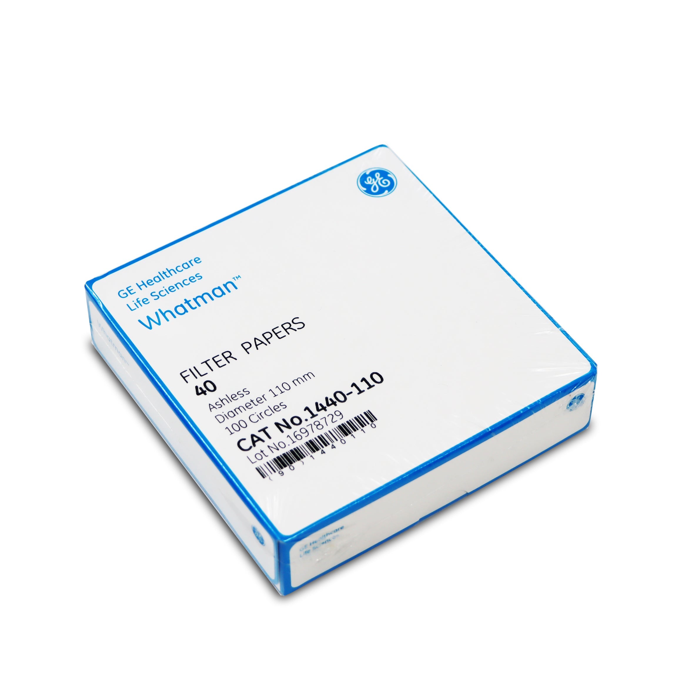 PAPEL FILTRO CUANTITATIVO #40 DE 110MM 0 PK/100 WHATMAN
