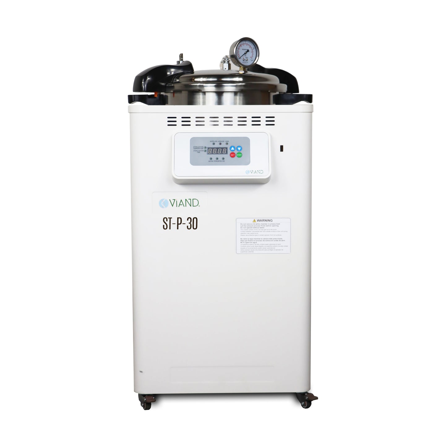 AUTOCLAVE DIGITAL VERTICAL 30LT 50-126°C VIAND