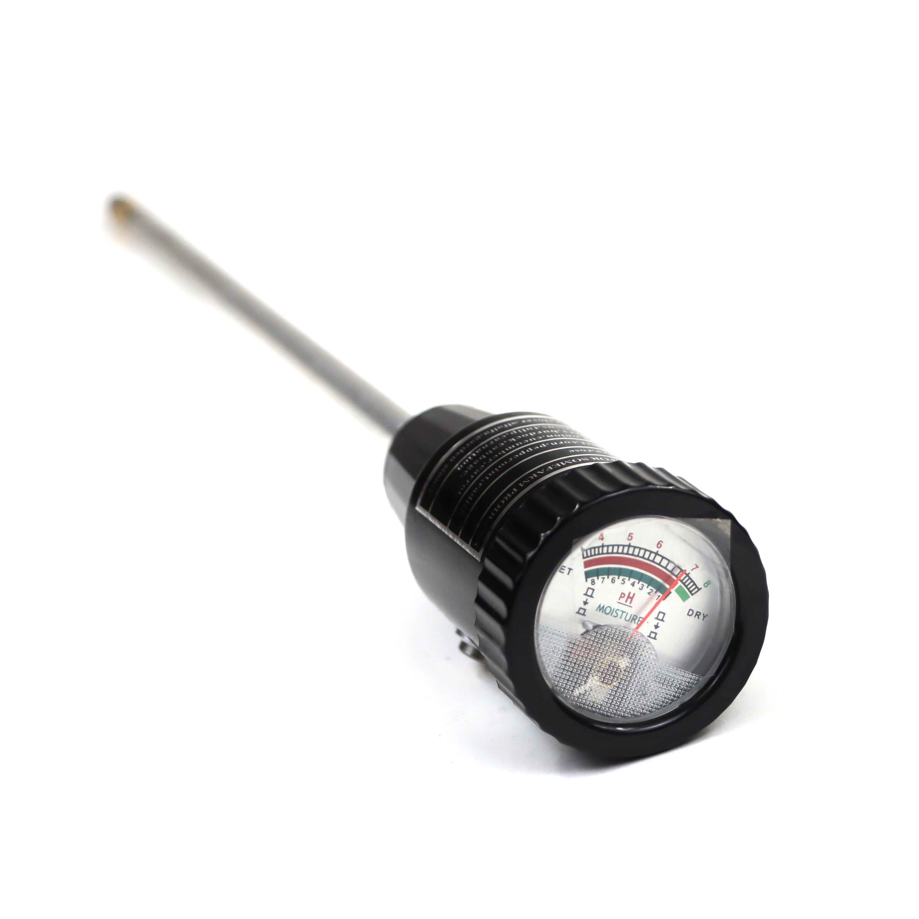 MEDIDOR DE PH/HUMEDAD DE SUELO TIPO TROMPO VASTAGO 30CM VIAND