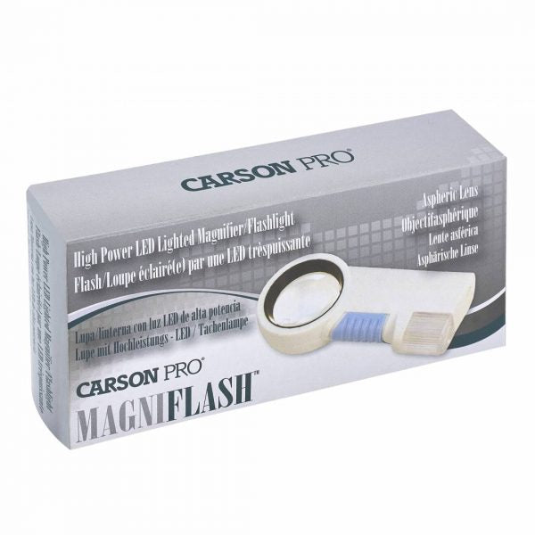 LUPA MAGNIFLASH 11X LUZ LED CARSON