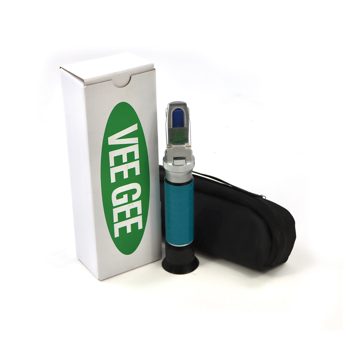 REFRACTOMETRO MANUAL SALINOMETRO 0-100PPT STX-3 VEE GEE